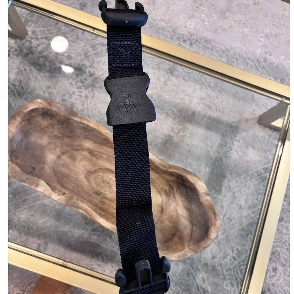 Atlantic Luggage Replacement Strap Black Nylon Adjustable Buckle JA 2900 Utility